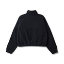 Women's ナイロン フリース フルジップ ジャケット ブラック｜パフォーマンスアパレル | NEW ERA ニューエラ公式オンラインストア