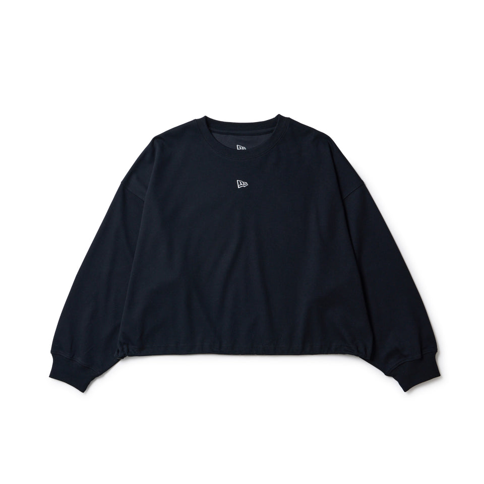 Women's 長袖 サイド ドローストリング Tシャツ ホワイト｜パフォーマンスアパレル | NEW ERA ニューエラ公式オンラインストア