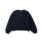 Women's 長袖 サイド ドローストリング Tシャツ ホワイト｜パフォーマンスアパレル | NEW ERA ニューエラ公式オンラインストア