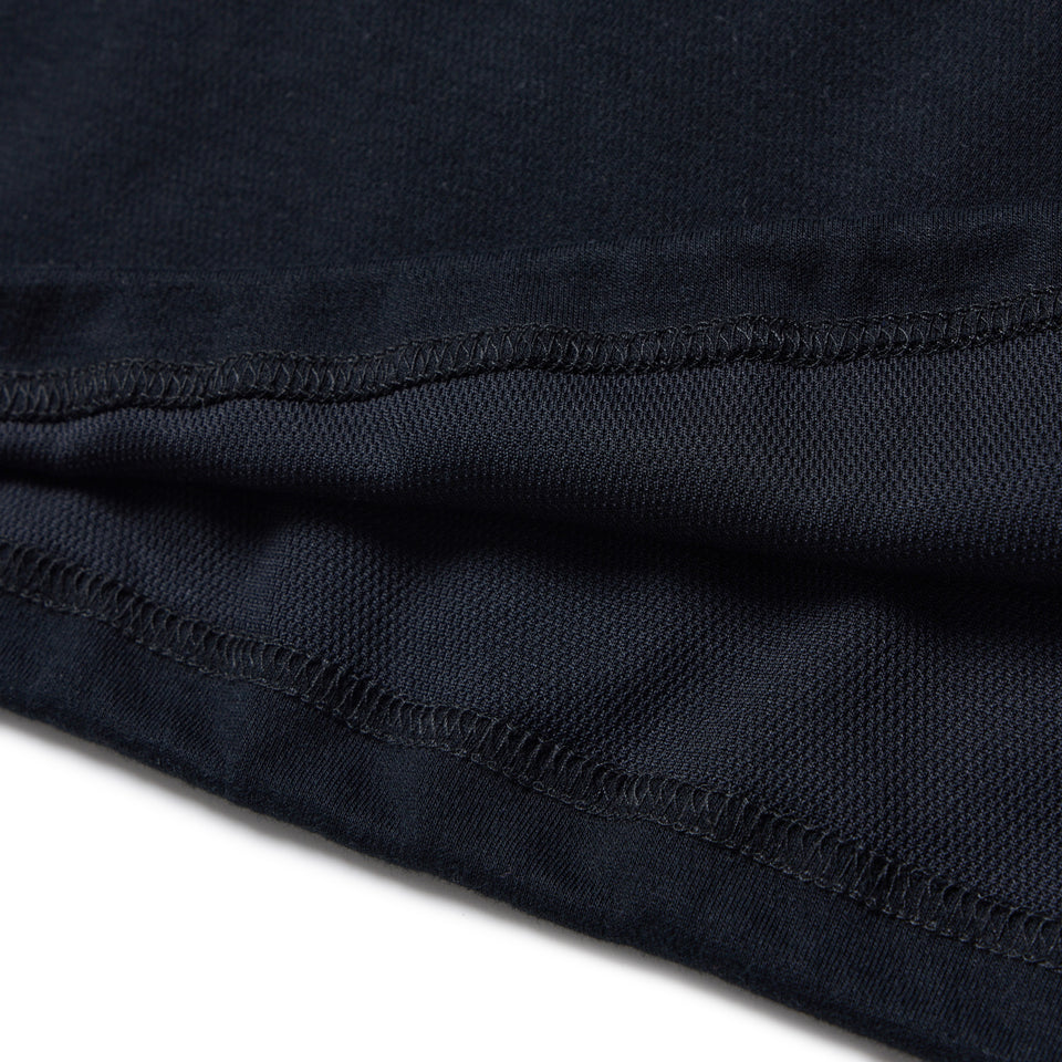Women's 長袖 サイド ドローストリング Tシャツ ブラック｜パフォーマンスアパレル | NEW ERA ニューエラ公式オンラインストア