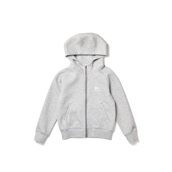 キッズ Youth テックスウェット フルジップ フーディ ブランドネームロゴ グレー｜パフォーマンスアパレル | NEW ERA ニューエラ公式オンラインストア