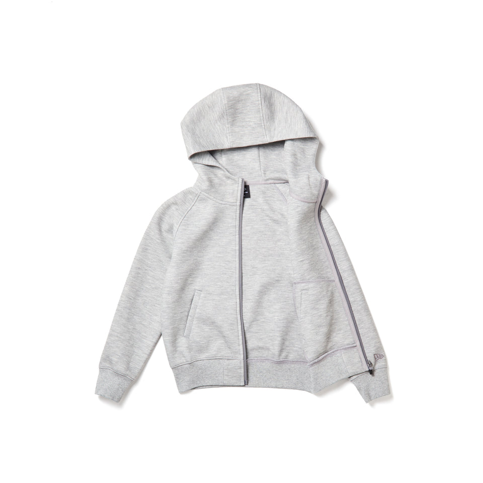 キッズ Youth テックスウェット フルジップ フーディ ブランドネームロゴ グレー｜パフォーマンスアパレル | NEW ERA ニューエラ公式オンラインストア