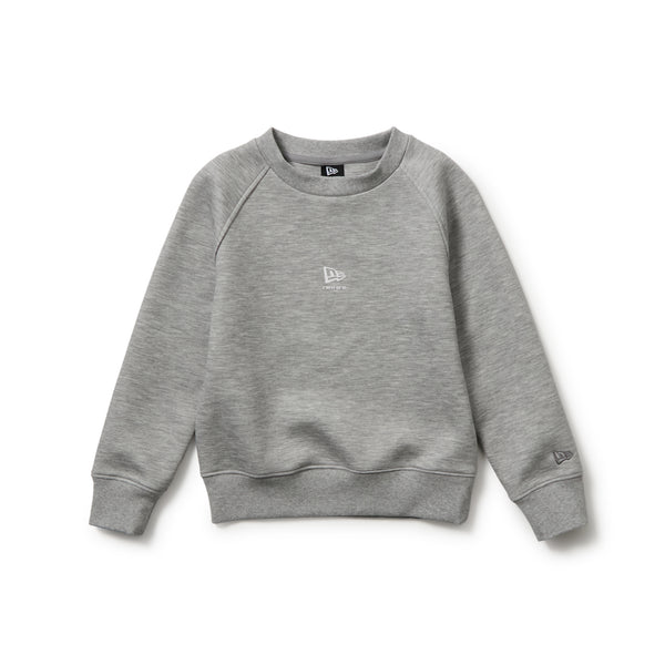 キッズ Youth テックスウェット クルーネック ブランドネームロゴ グレー｜パフォーマンスアパレル | NEW ERA ニューエラ公式オンラインストア