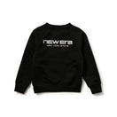 キッズ Youth テックスウェット クルーネック ブランドネームロゴ ブラック｜パフォーマンスアパレル | NEW ERA ニューエラ公式オンラインストア