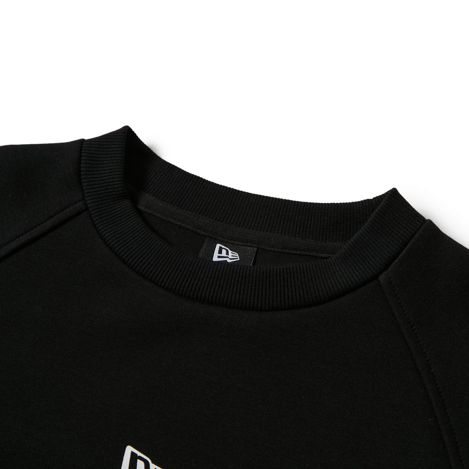 キッズ Youth テックスウェット クルーネック ブランドネームロゴ ブラック｜パフォーマンスアパレル | NEW ERA ニューエラ公式オンラインストア