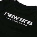 キッズ Youth テックスウェット クルーネック ブランドネームロゴ ブラック｜パフォーマンスアパレル | NEW ERA ニューエラ公式オンラインストア
