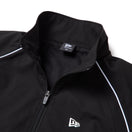 キッズ Youth オーバーサイズド パイピング ジャケット ボックスロゴ ブラック｜パフォーマンスアパレル | NEW ERA ニューエラ公式オンラインストア