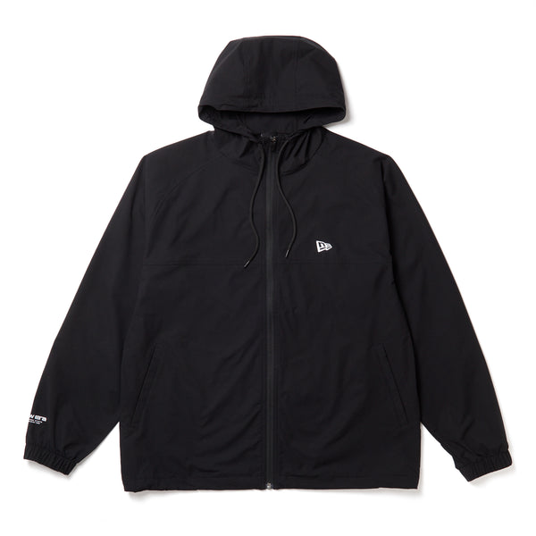 ストレッチ ウーブン ジャケット ボックスロゴ ブラック｜パフォーマンスアパレル | NEW ERA ニューエラ公式オンラインストア