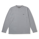 長袖 パフォーマンス Tシャツ VERTICAL LOGO グレー｜パフォーマンスアパレル | NEW ERA ニューエラ公式オンラインストア