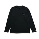 長袖 パフォーマンス Tシャツ VERTICAL LOGO ブラック｜パフォーマンスアパレル | NEW ERA ニューエラ公式オンラインストア