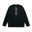 長袖 パフォーマンス Tシャツ VERTICAL LOGO ブラック｜パフォーマンスアパレル | NEW ERA ニューエラ公式オンラインストア