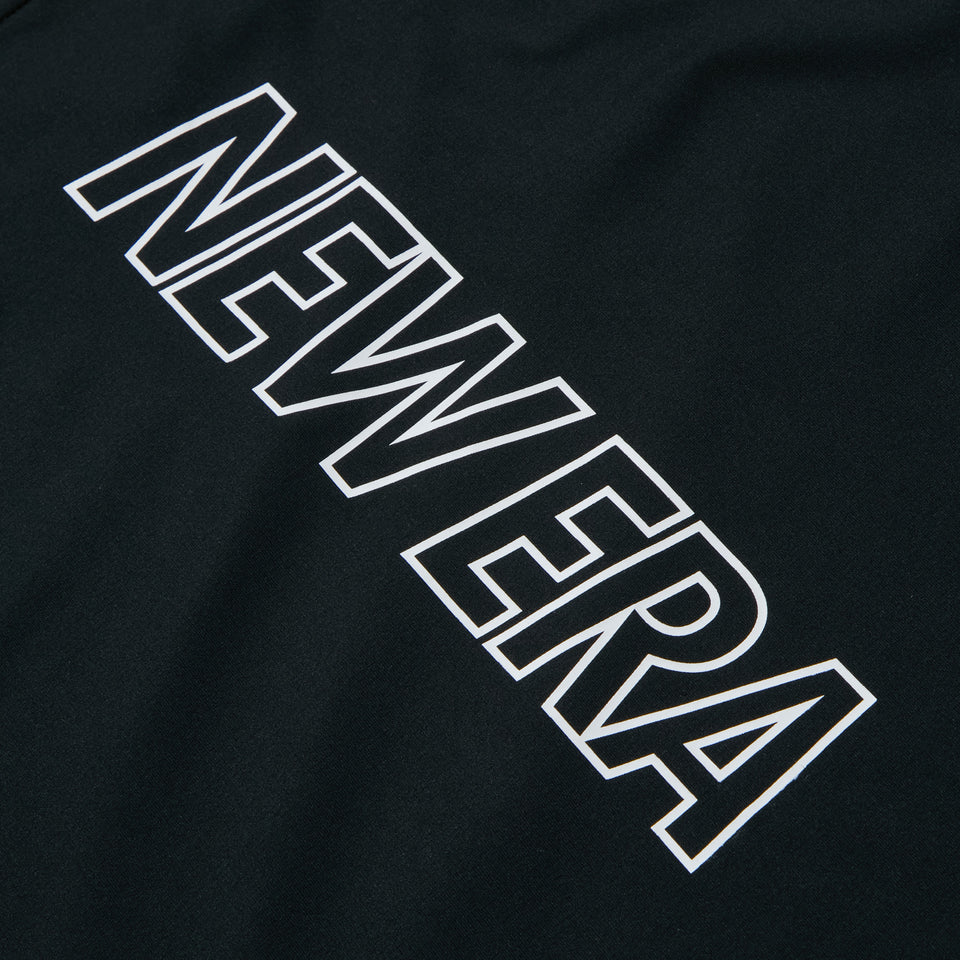 長袖 パフォーマンス Tシャツ VERTICAL LOGO ブラック｜パフォーマンスアパレル | NEW ERA ニューエラ公式オンラインストア