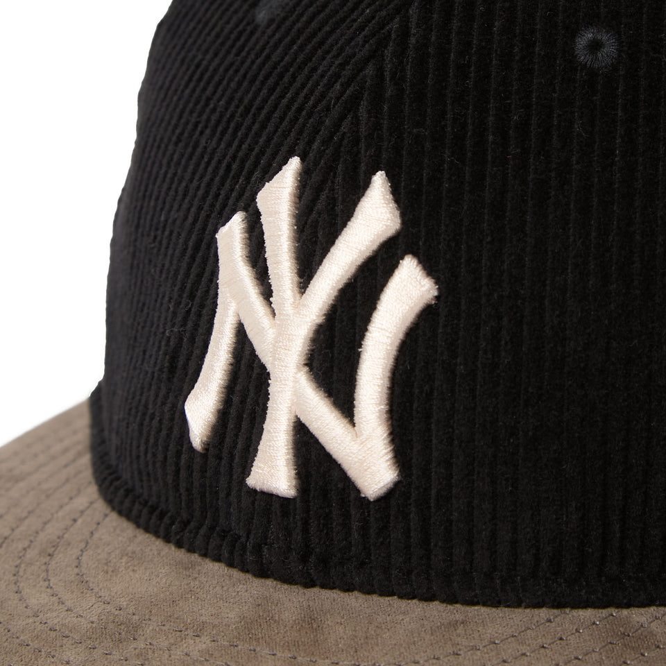 キッズ Youth 9FIFTY Corduroy コーデュロイ ニューヨーク・ヤンキース ブラック | NEW ERA ニューエラ公式オンラインストア