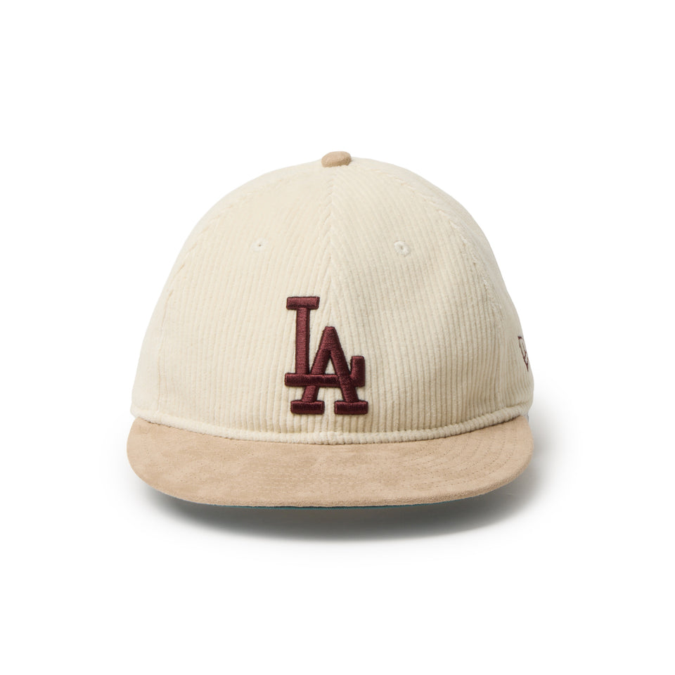 RC 9FIFTY レザーストラップ Corduroy コーデュロイ ロサンゼルス・ドジャース アイボリー ベージュ | NEW ERA ニューエラ公式オンラインストア