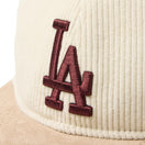 RC 9FIFTY レザーストラップ Corduroy コーデュロイ ロサンゼルス・ドジャース アイボリー ベージュ | NEW ERA ニューエラ公式オンラインストア