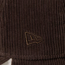 9FORTY Dog Ear ドッグイヤー ベーシック Corduroy コーデュロイ  ダークブラウン | NEW ERA ニューエラ公式オンラインストア