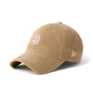 9TWENTY Corduroy コーデュロイ サンディエゴ・パドレス ベージュ | NEW ERA ニューエラ公式オンラインストア