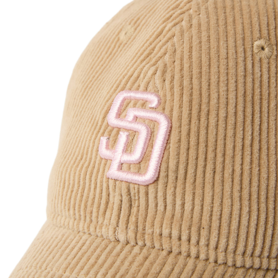 9TWENTY Corduroy コーデュロイ サンディエゴ・パドレス ベージュ | NEW ERA ニューエラ公式オンラインストア