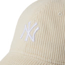 9TWENTY Corduroy コーデュロイ ニューヨーク・ヤンキース アイボリー | NEW ERA ニューエラ公式オンラインストア
