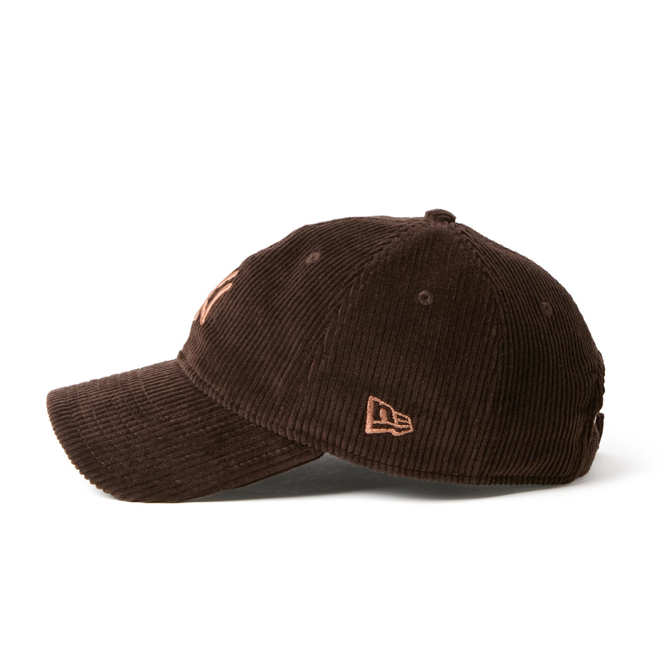 9TWENTY Corduroy コーデュロイ ニューヨーク・ヤンキース ダークブラウン | NEW ERA ニューエラ公式オンラインストア