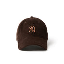 9TWENTY Corduroy コーデュロイ ニューヨーク・ヤンキース ダークブラウン | NEW ERA ニューエラ公式オンラインストア