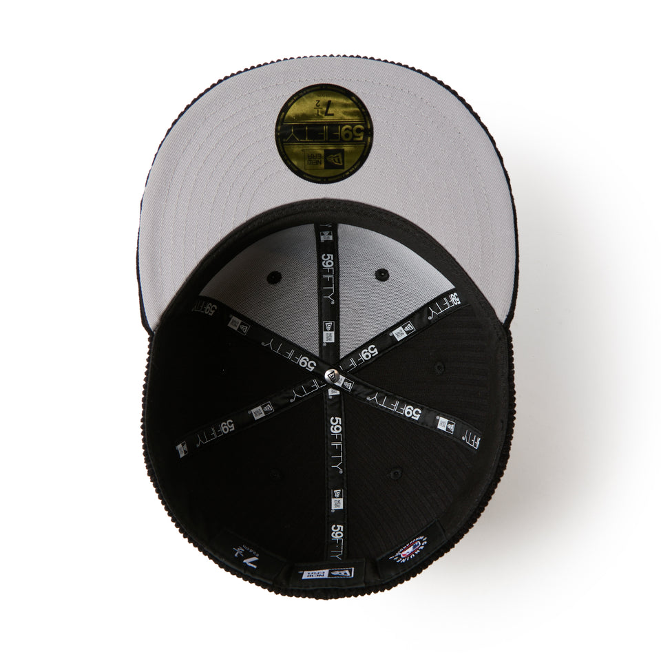 59FIFTY Corduroy コーデュロイ ニューヨーク・ヤンキース ブラック | NEW ERA ニューエラ公式オンラインストア