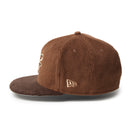 59FIFTY Corduroy コーデュロイ ボルティモア・オリオールズ ブラウン ダークブラウン | NEW ERA ニューエラ公式オンラインストア