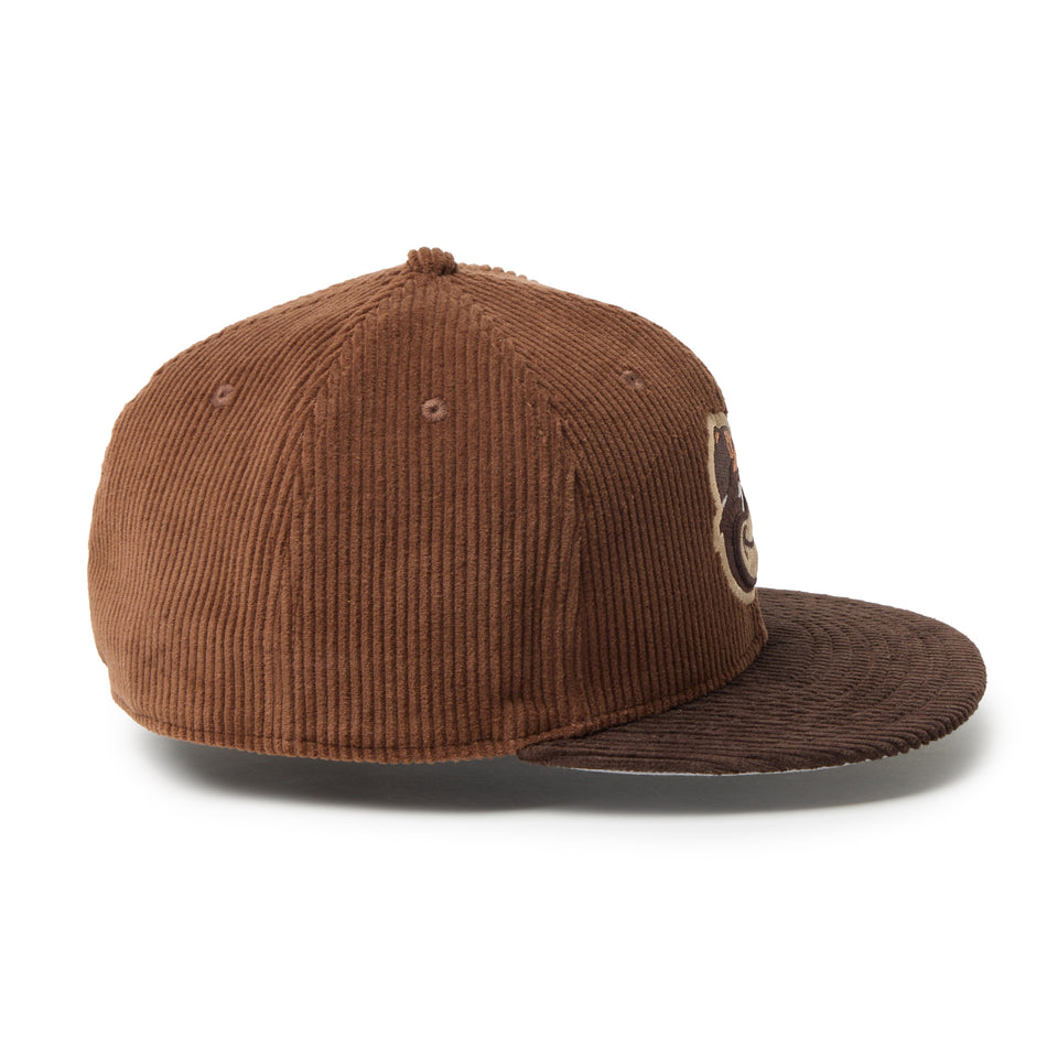 59FIFTY Corduroy コーデュロイ ボルティモア・オリオールズ ブラウン ダークブラウン | NEW ERA ニューエラ公式オンラインストア