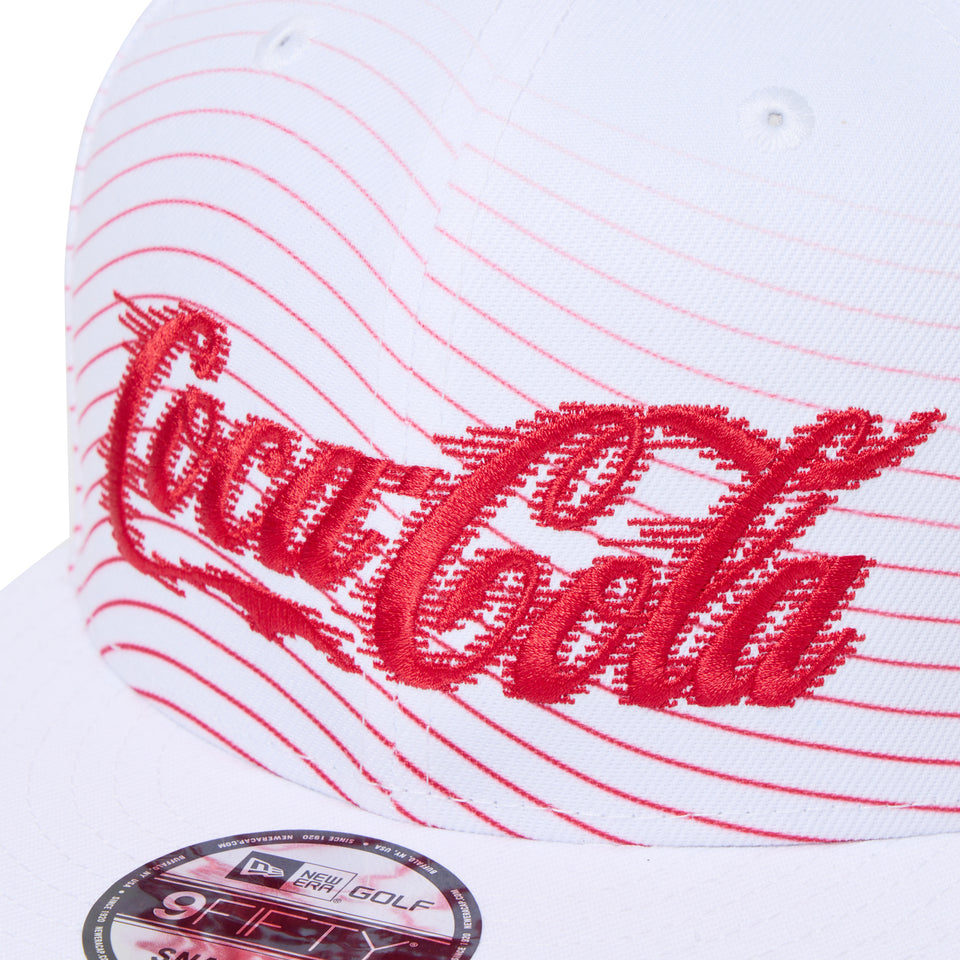 9FIFTY Coca-Cola Golf コカ・コーラ ホワイト｜ゴルフ | NEW ERA ニューエラ公式オンラインストア