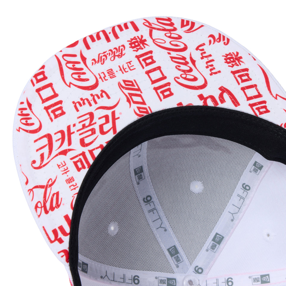 9FIFTY Coca-Cola Golf コカ・コーラ ホワイト｜ゴルフ | NEW ERA ニューエラ公式オンラインストア