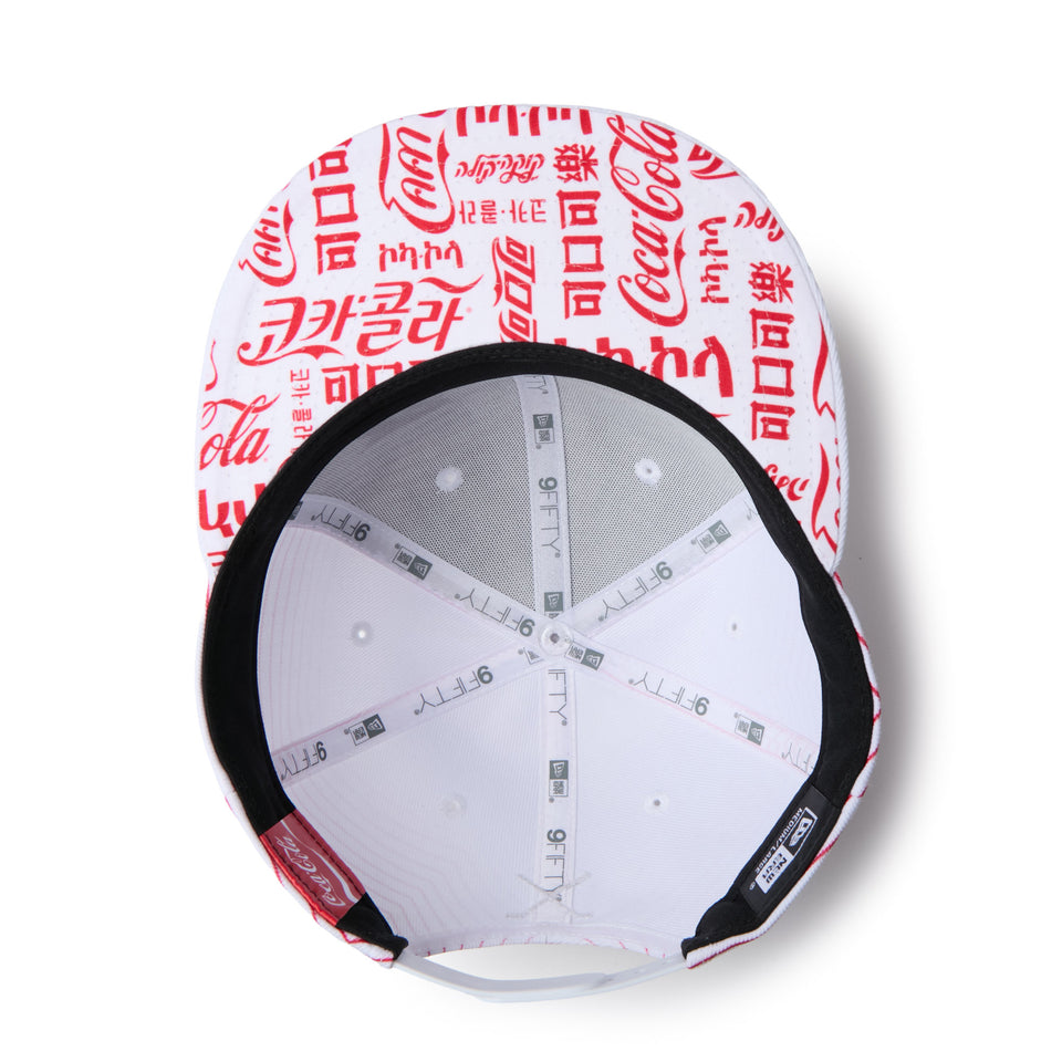 9FIFTY Coca-Cola Golf コカ・コーラ ホワイト｜ゴルフ | NEW ERA ニューエラ公式オンラインストア