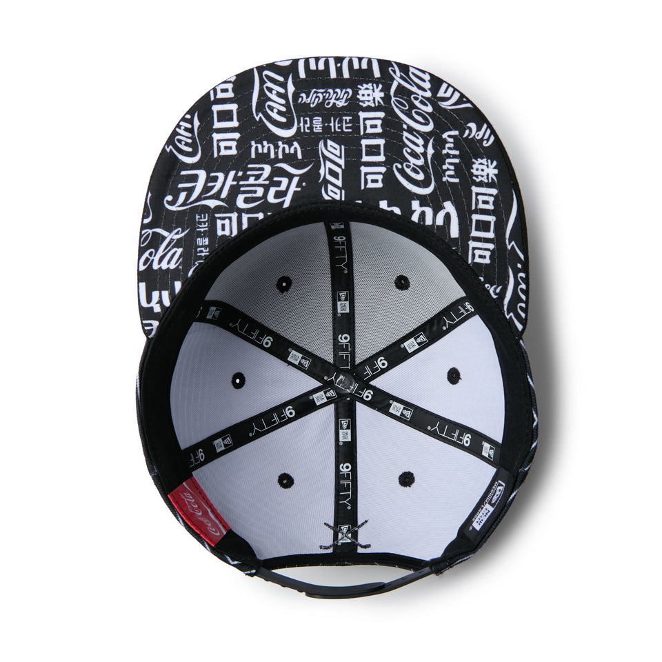 9FIFTY Coca-Cola Golf コカ・コーラ ブラック｜ゴルフ | NEW ERA ニューエラ公式オンラインストア