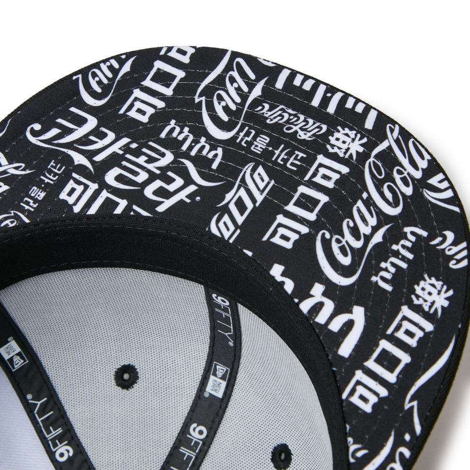 9FIFTY Coca-Cola Golf コカ・コーラ ブラック｜ゴルフ | NEW ERA ニューエラ公式オンラインストア