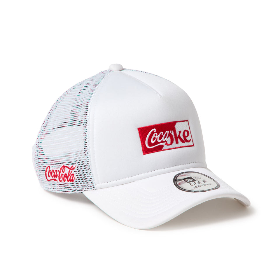 9FORTY A-Frame トラッカー Coca-Cola Golf コカ・コーラ ホワイト｜ゴルフ | NEW ERA ニューエラ公式オンラインストア