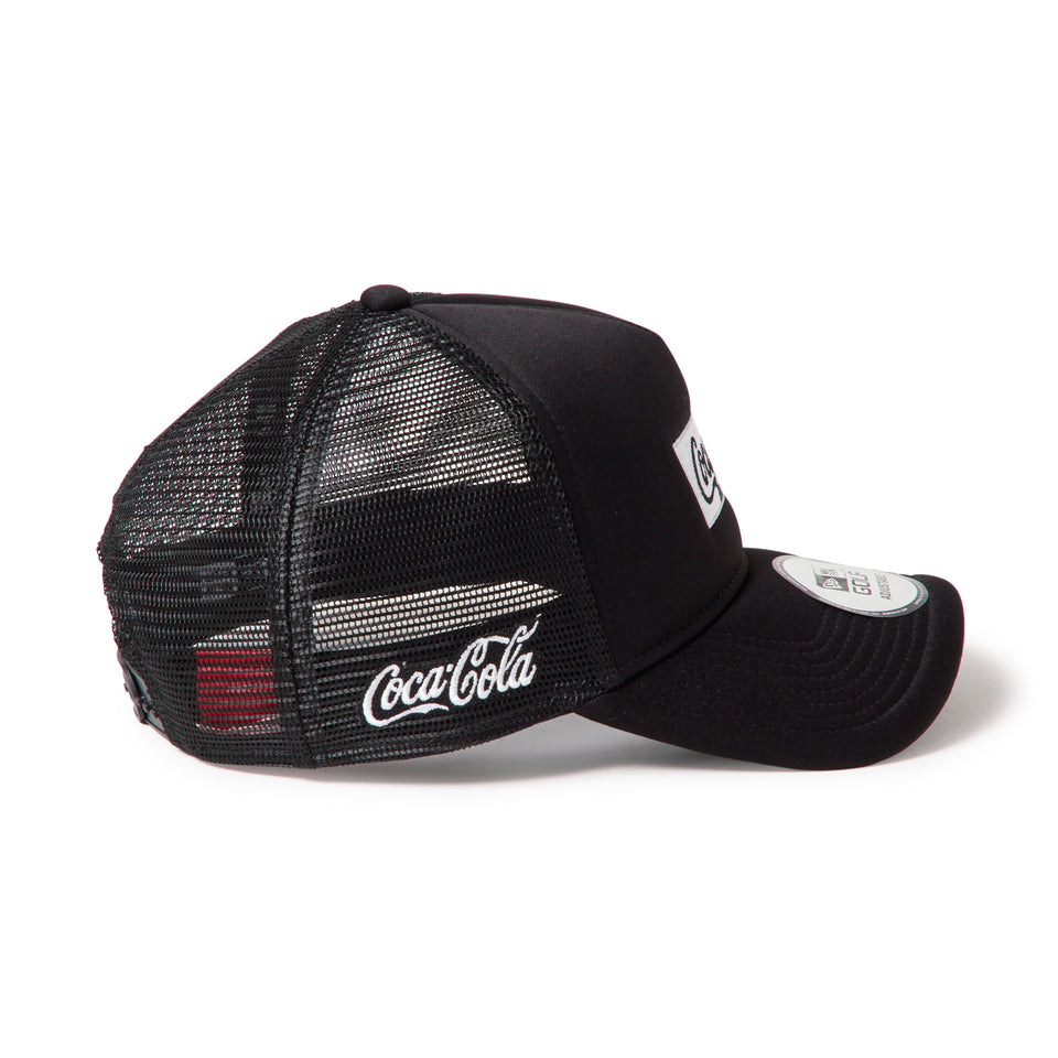 9FORTY A-Frame トラッカー Coca-Cola Golf コカ・コーラ ブラック｜ゴルフ | NEW ERA ニューエラ公式オンラインストア