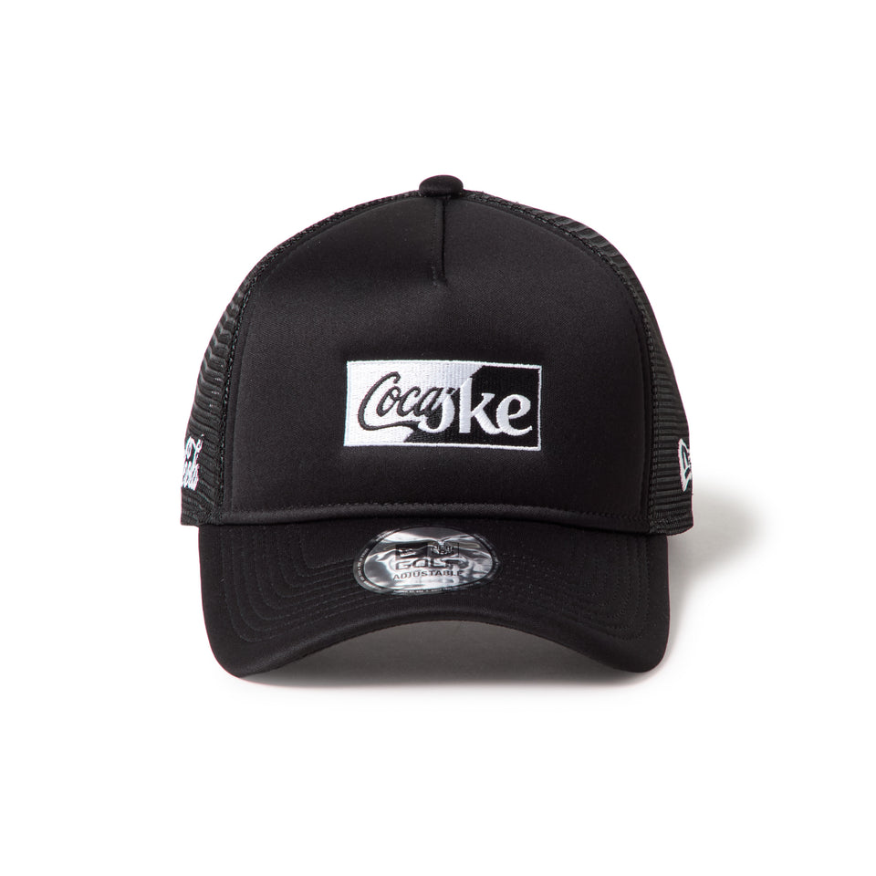 9FORTY A-Frame トラッカー Coca-Cola Golf コカ・コーラ ブラック｜ゴルフ | NEW ERA ニューエラ公式オンラインストア