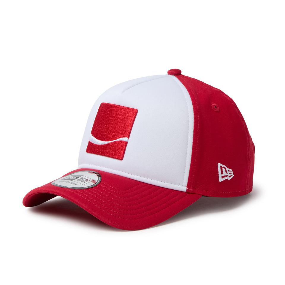 9FORTY A-Frame Coca-Cola コカ・コーラ ホワイト/スカーレット | NEW ERA ニューエラ公式オンラインストア