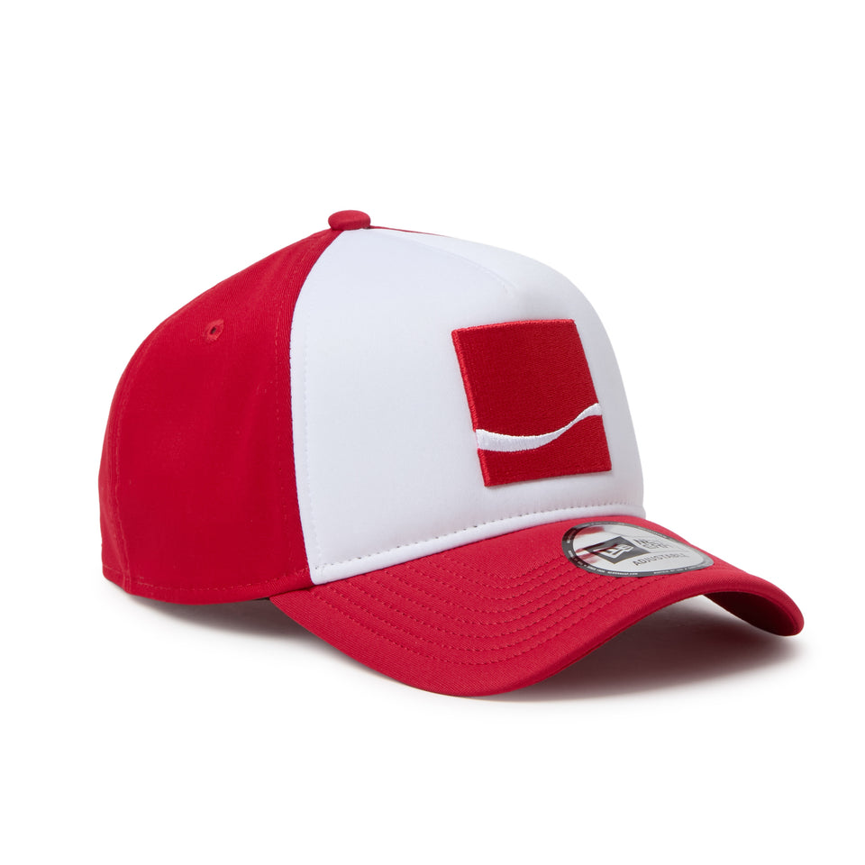 9FORTY A-Frame Coca-Cola コカ・コーラ ホワイト/スカーレット | NEW ERA ニューエラ公式オンラインストア