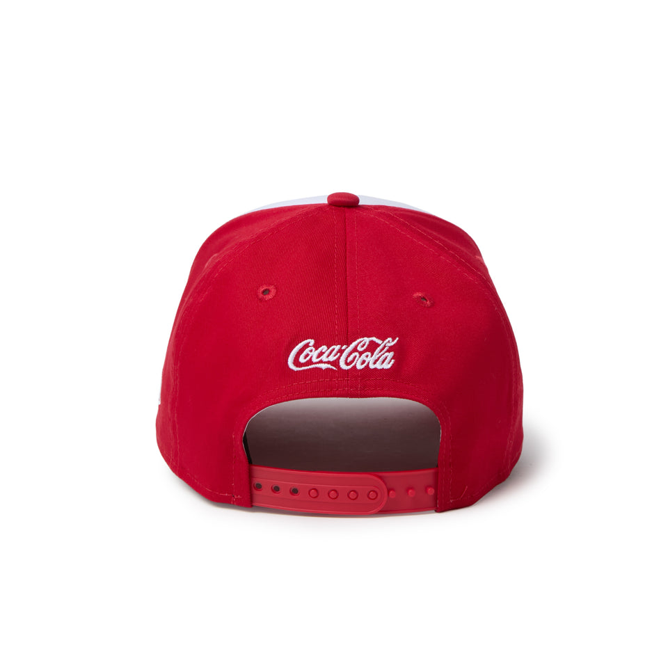 9FORTY A-Frame Coca-Cola コカ・コーラ ホワイト/スカーレット | NEW ERA ニューエラ公式オンラインストア