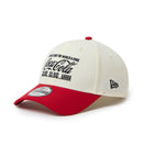 9FORTY Coca-Cola コカ・コーラ クロームホワイト/スカーレット | NEW ERA ニューエラ公式オンラインストア