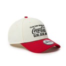 9FORTY Coca-Cola コカ・コーラ クロームホワイト/スカーレット | NEW ERA ニューエラ公式オンラインストア