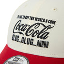 9FORTY Coca-Cola コカ・コーラ クロームホワイト/スカーレット | NEW ERA ニューエラ公式オンラインストア