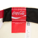 9FORTY Coca-Cola コカ・コーラ クロームホワイト/スカーレット | NEW ERA ニューエラ公式オンラインストア