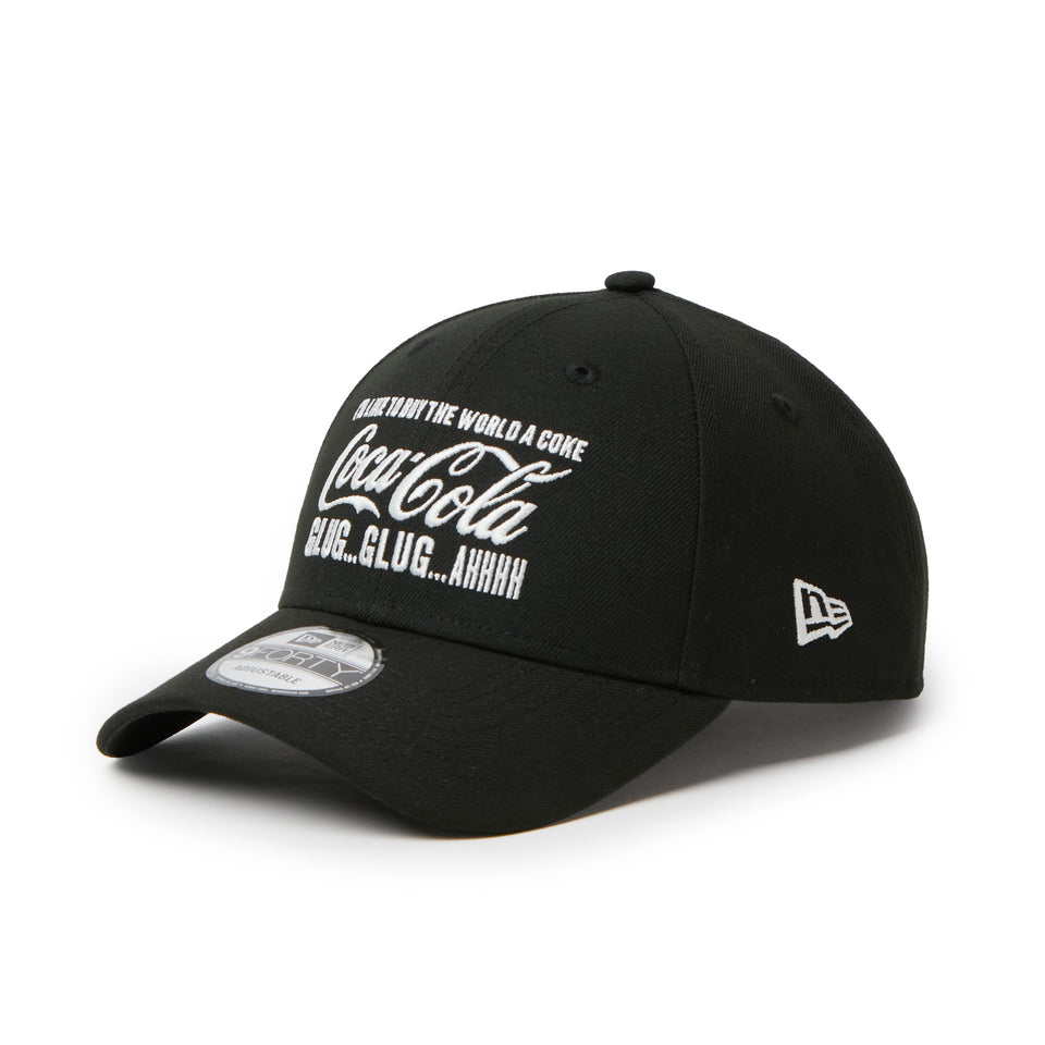 9FORTY Coca-Cola コカ・コーラ ブラック | NEW ERA ニューエラ公式オンラインストア