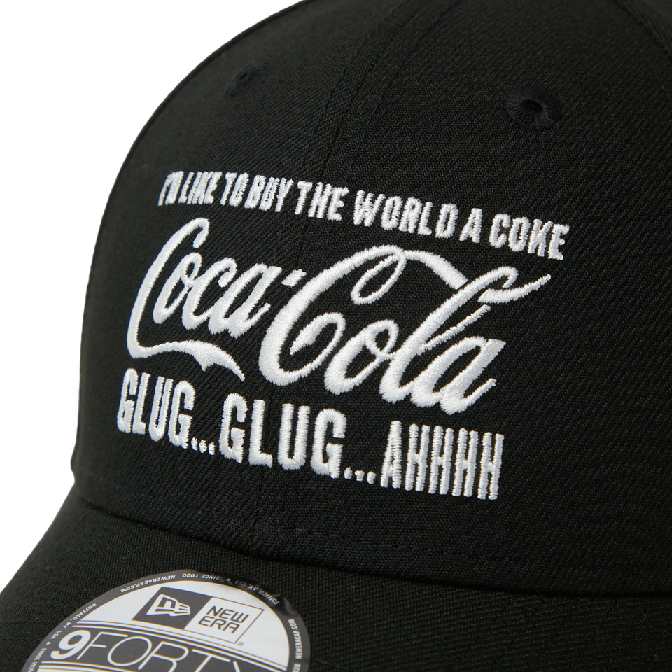 9FORTY Coca-Cola コカ・コーラ ブラック | NEW ERA ニューエラ公式オンラインストア