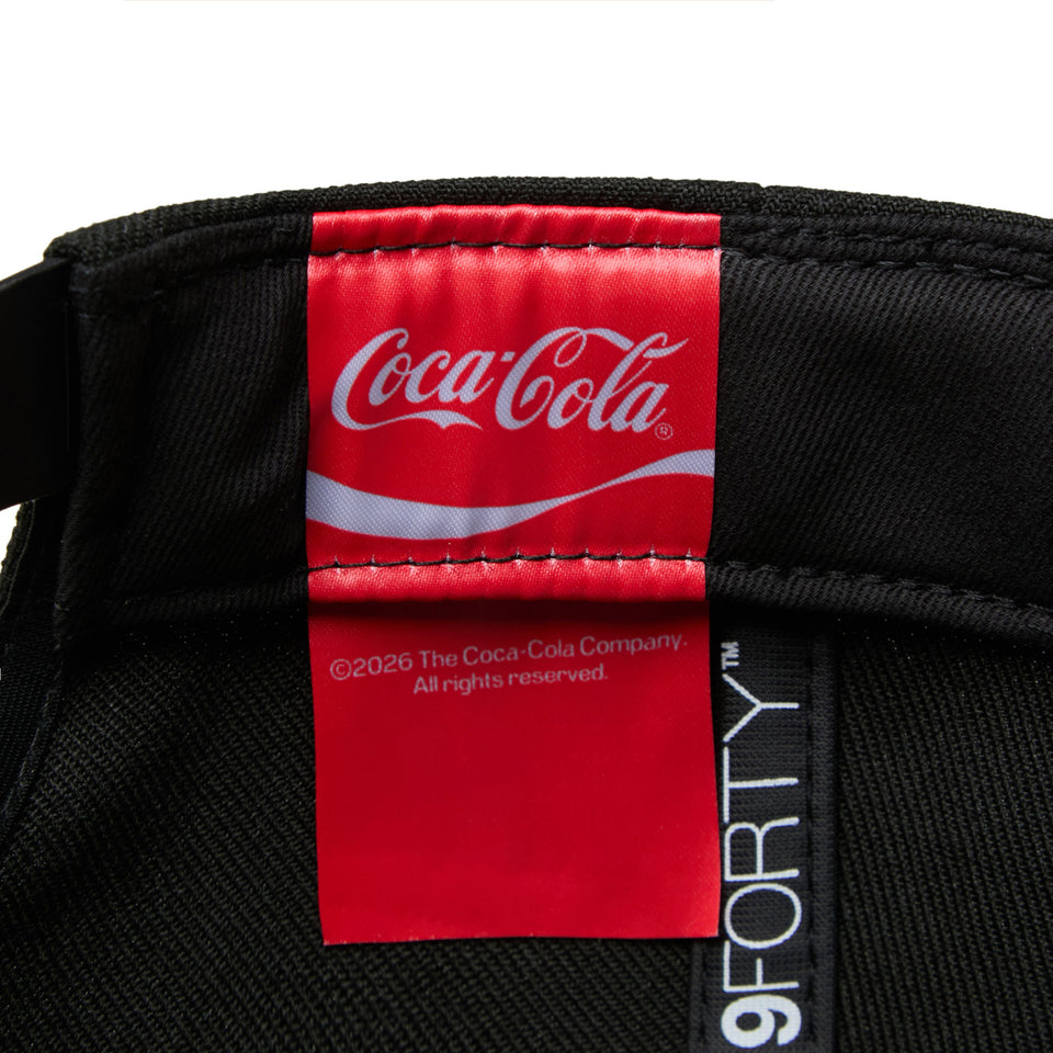 9FORTY Coca-Cola コカ・コーラ ブラック | NEW ERA ニューエラ公式オンラインストア