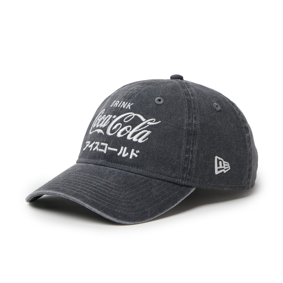 9TWENTY Coca-Cola コカ・コーラ アシッドウォッシュ ダークグレー | NEW ERA ニューエラ公式オンラインストア