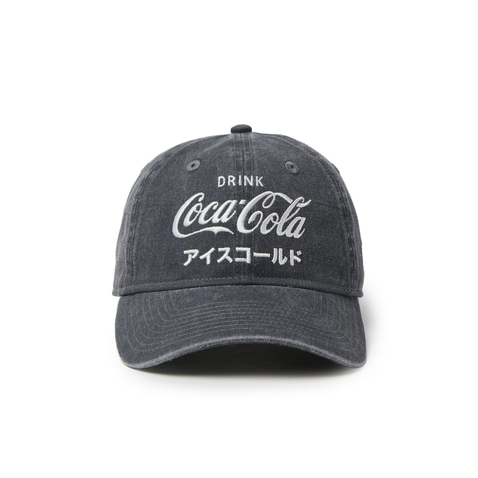 9TWENTY Coca-Cola コカ・コーラ アシッドウォッシュ ダークグレー | NEW ERA ニューエラ公式オンラインストア