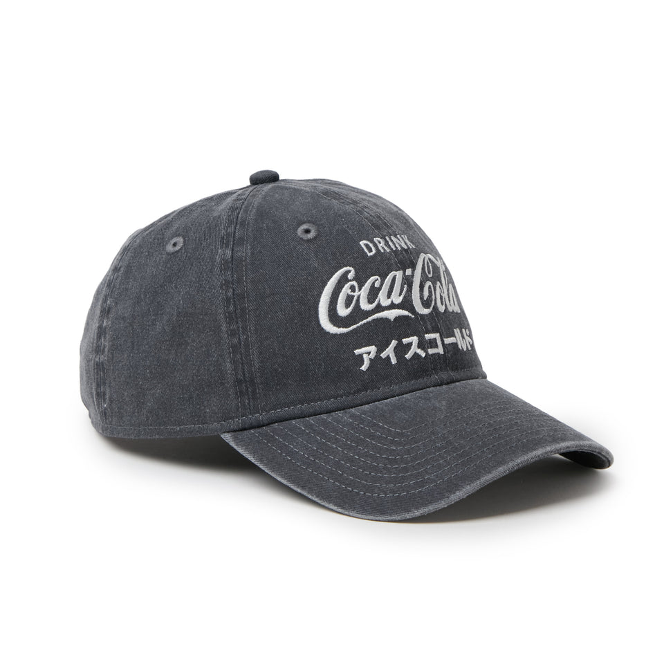 9TWENTY Coca-Cola コカ・コーラ アシッドウォッシュ ダークグレー | NEW ERA ニューエラ公式オンラインストア