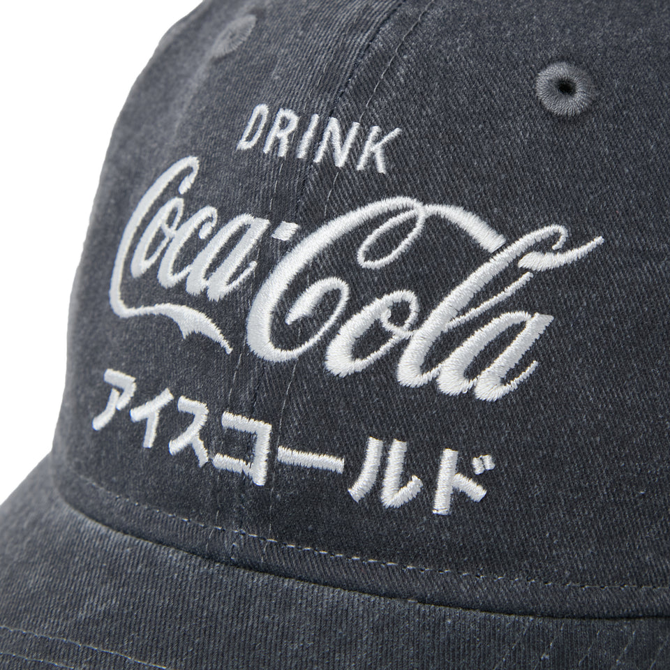 9TWENTY Coca-Cola コカ・コーラ アシッドウォッシュ ダークグレー | NEW ERA ニューエラ公式オンラインストア
